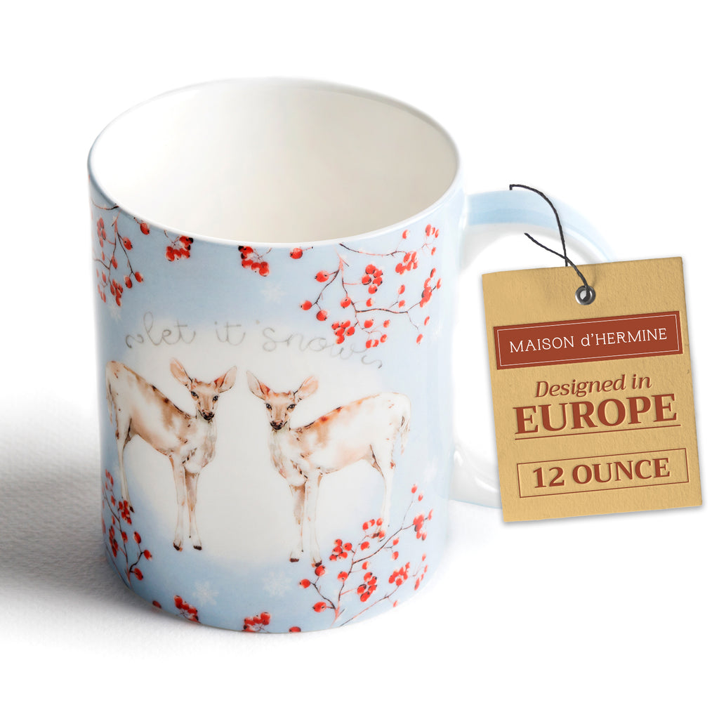 Fairy Tale Forest Fine Bone China Coffee Mugs