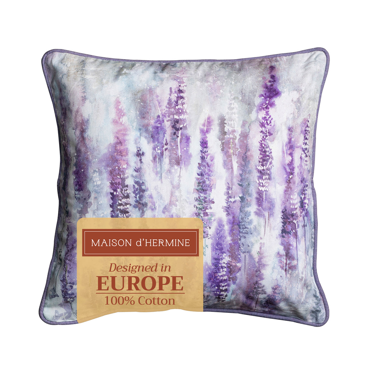 Rose Lavender Sage Throw Pillow Covers