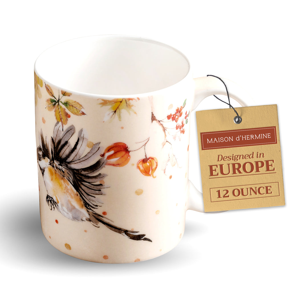 Kelim - Prairie Fine Bone China Coffee Mugs