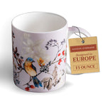 Equinoxe - Grey Fine Bone China Coffee Mugs