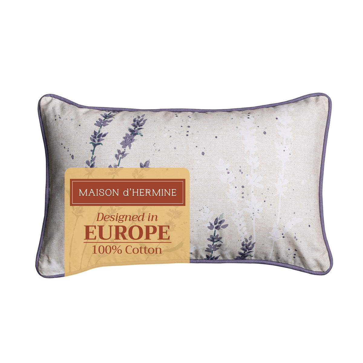 Rose Lavender Sage Throw Pillow Covers