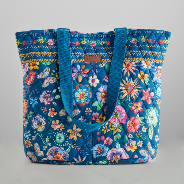 Happy Florals Shopping Bags