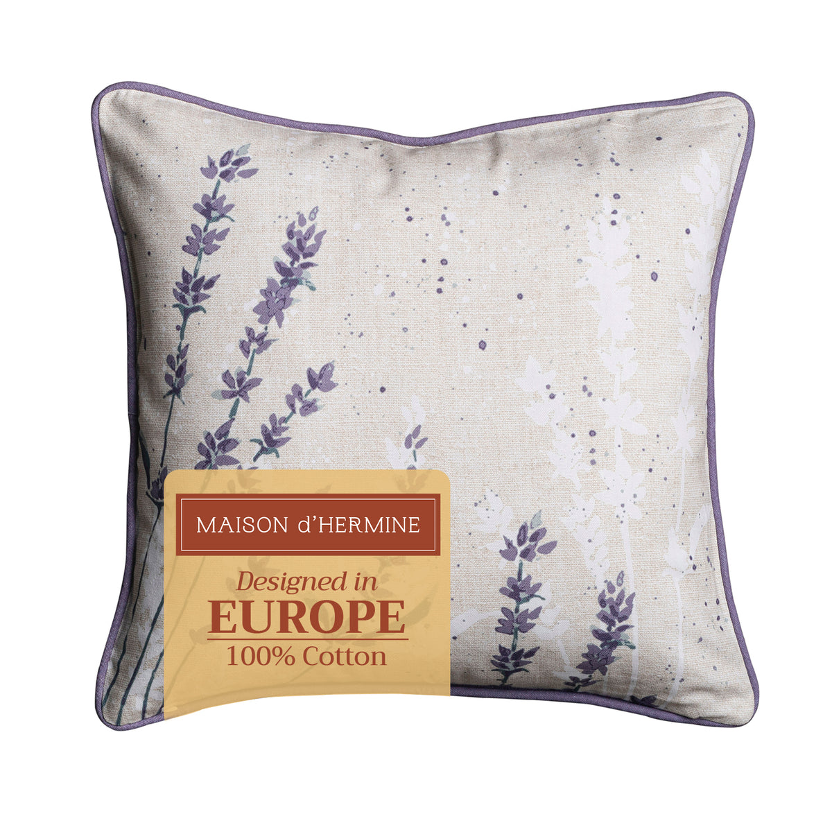 Rose Lavender Sage Throw Pillow Covers