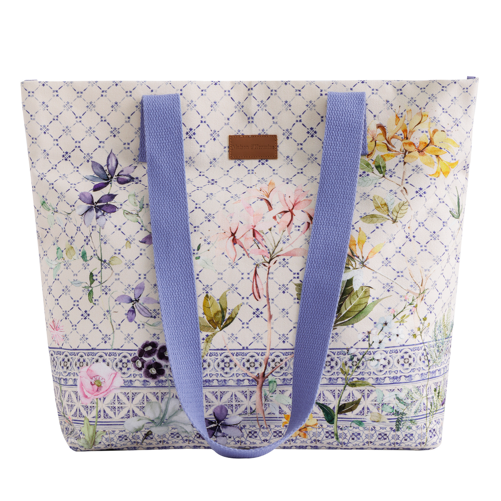 Faience Canvas Tote Bags