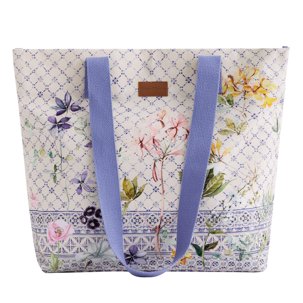 Faience Canvas Tote Bags