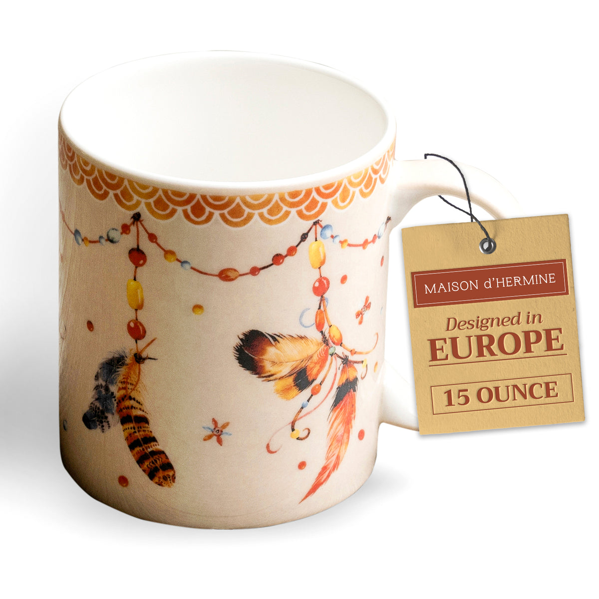 Ibiza - Beige Fine Bone China Coffee Mugs