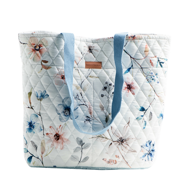 Ice Florals Shopping Bags