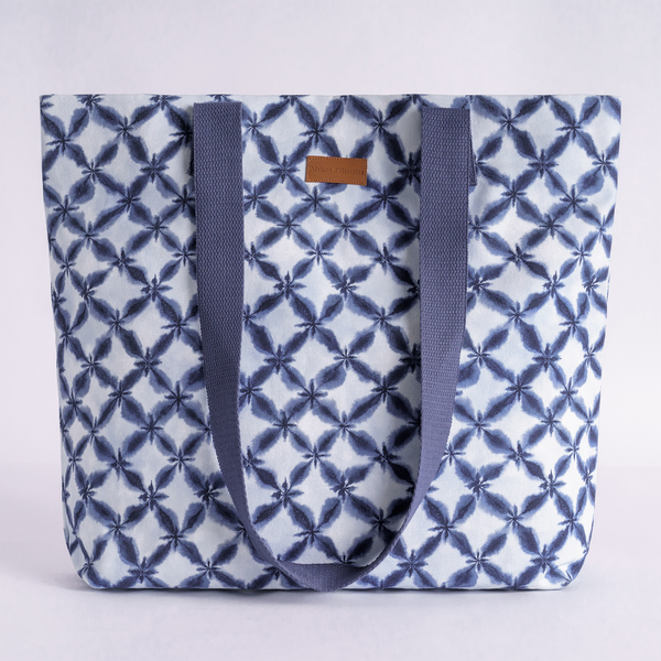 Shibori Canvas Tote Bags