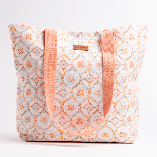 Fair Isle Canvas Tote Bags