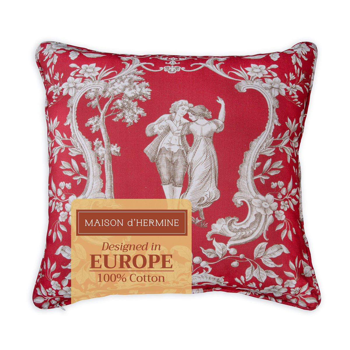 Joli Jouy Throw Pillow Covers