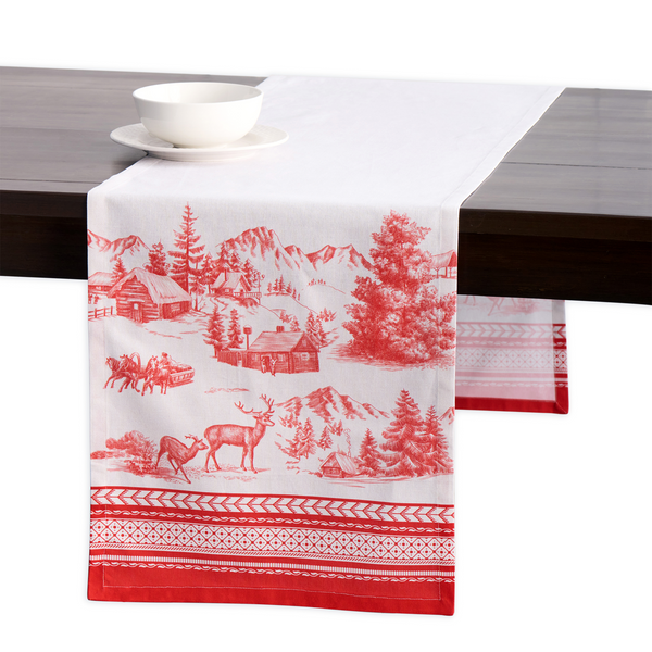 Winter Jouy Table Runners