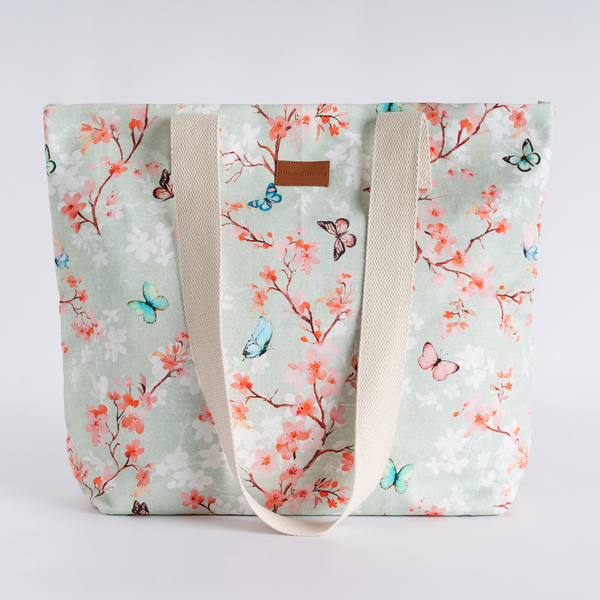 Blossoms in Spring Canvas Tote Bags