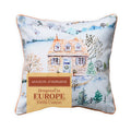 Snowy World Throw Pillow Covers