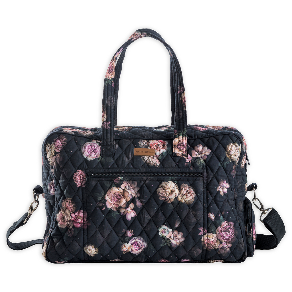 Moody Florals Weekend Bags
