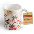 Equinoxe - Beige Fine Bone China Coffee Mugs