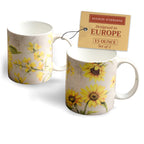 Candice Fine Bone China Coffee Mugs
