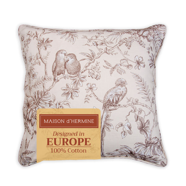Jouy Paradise Throw Pillow Covers