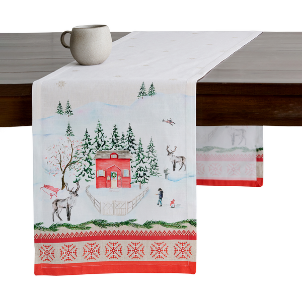 Rural Christmas Table Runners