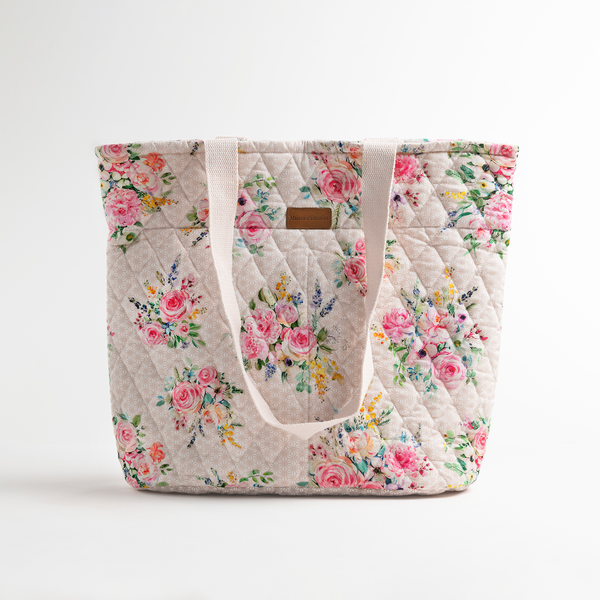 Sweet Rose Lavender Shopping Bags