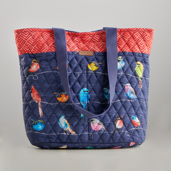 Birdies on Wire Shopping Bags