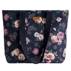 Moody Florals Canvas Tote Bags
