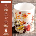 Amarante Fine Bone China Coffee Mugs