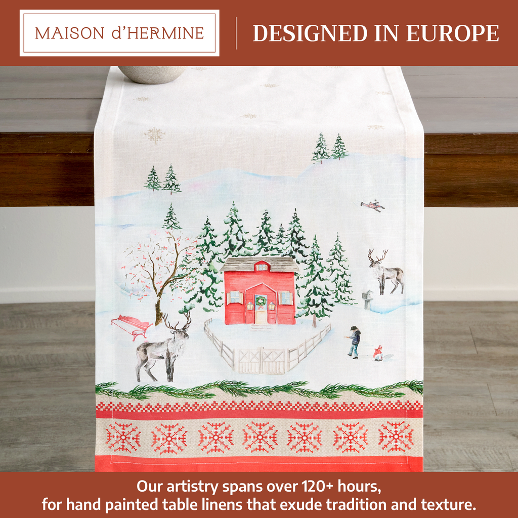 Rural Christmas Table Runners