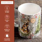 Mountain Life Fine Bone China Coffee Mugs