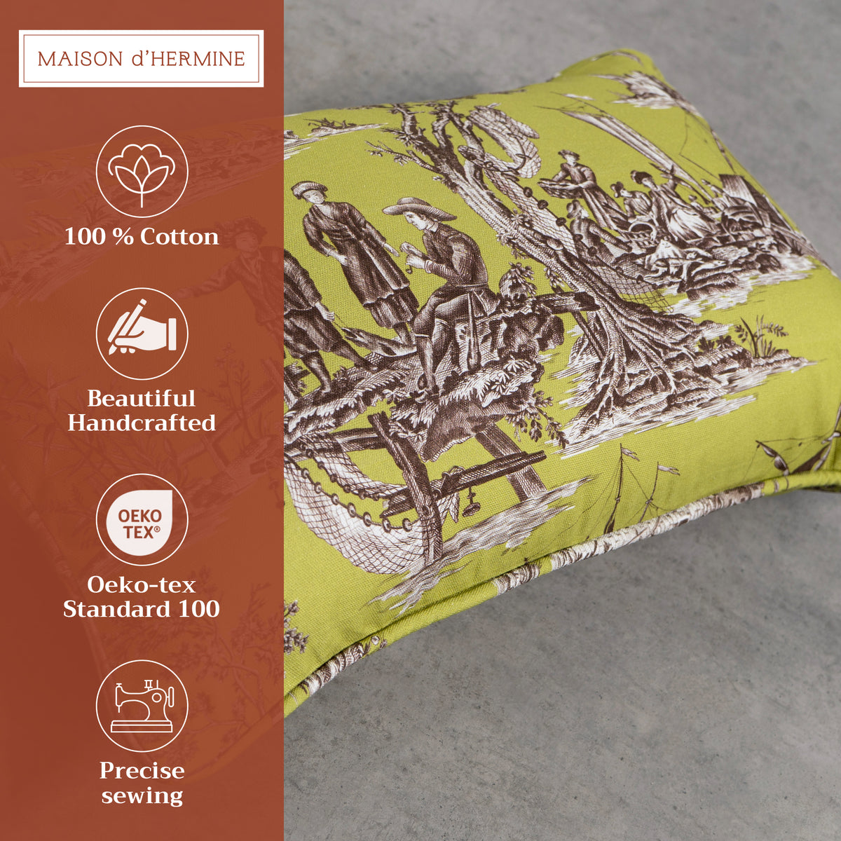 Calais Throw Pillow Covers