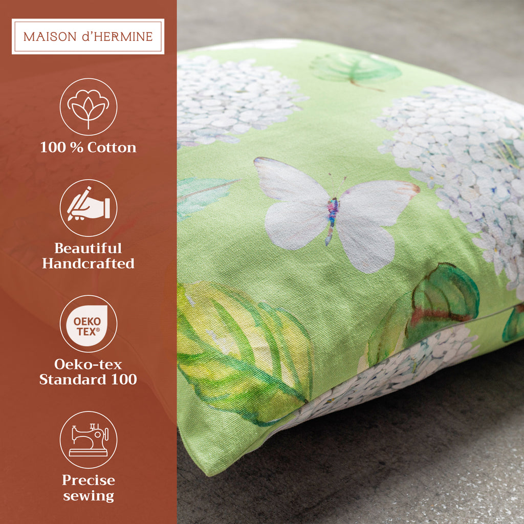 Artist Garden Throw Pillow Covers