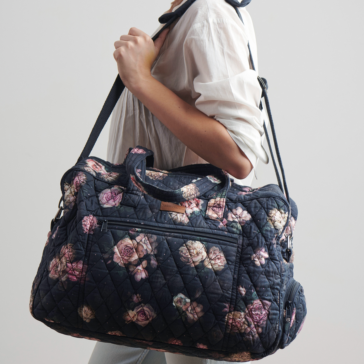Moody Florals Weekend Bags