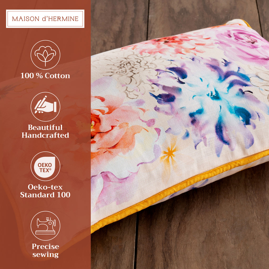 Floral Throw Pillow Covers