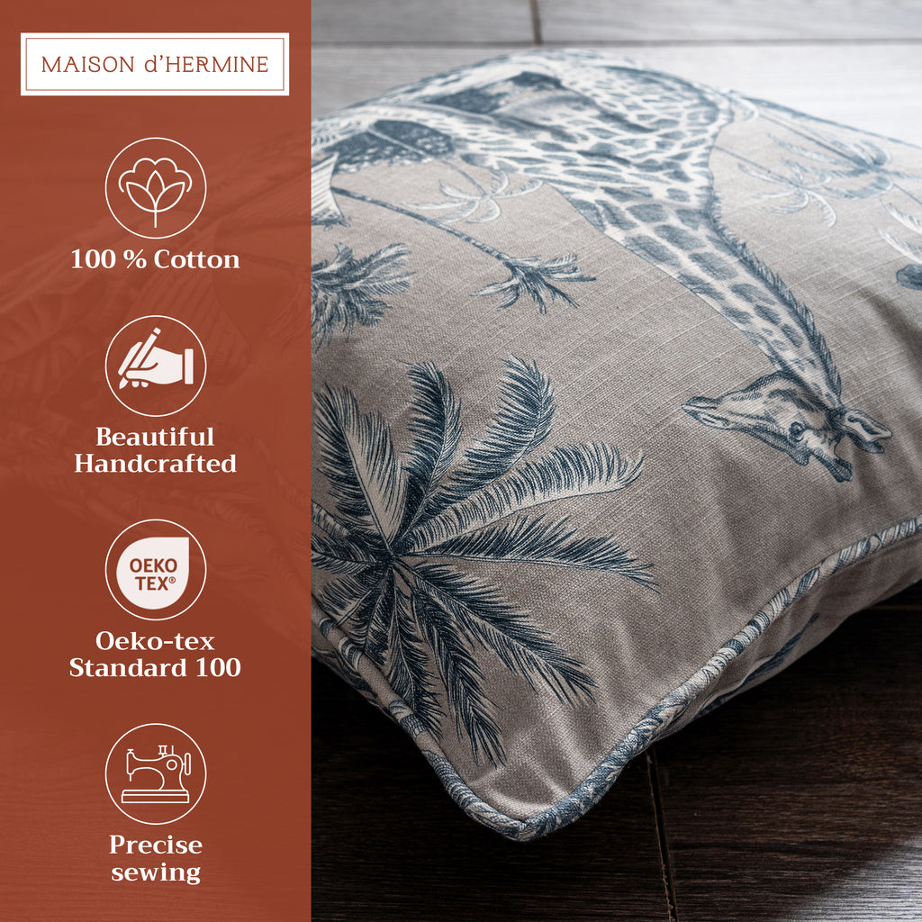 Savana Jouy Throw Pillow Covers