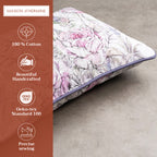 Rose Lavender Sage Throw Pillow Covers