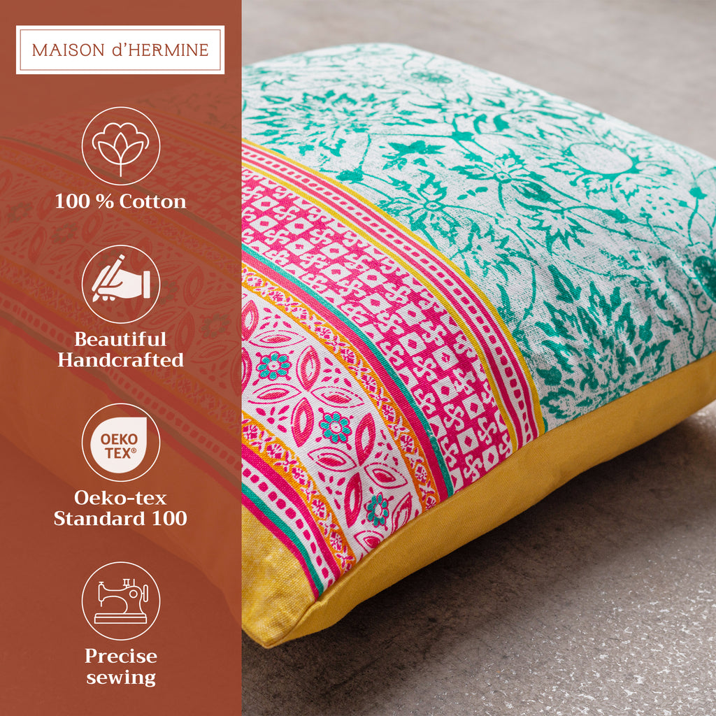 Katmandou Throw Pillow Covers