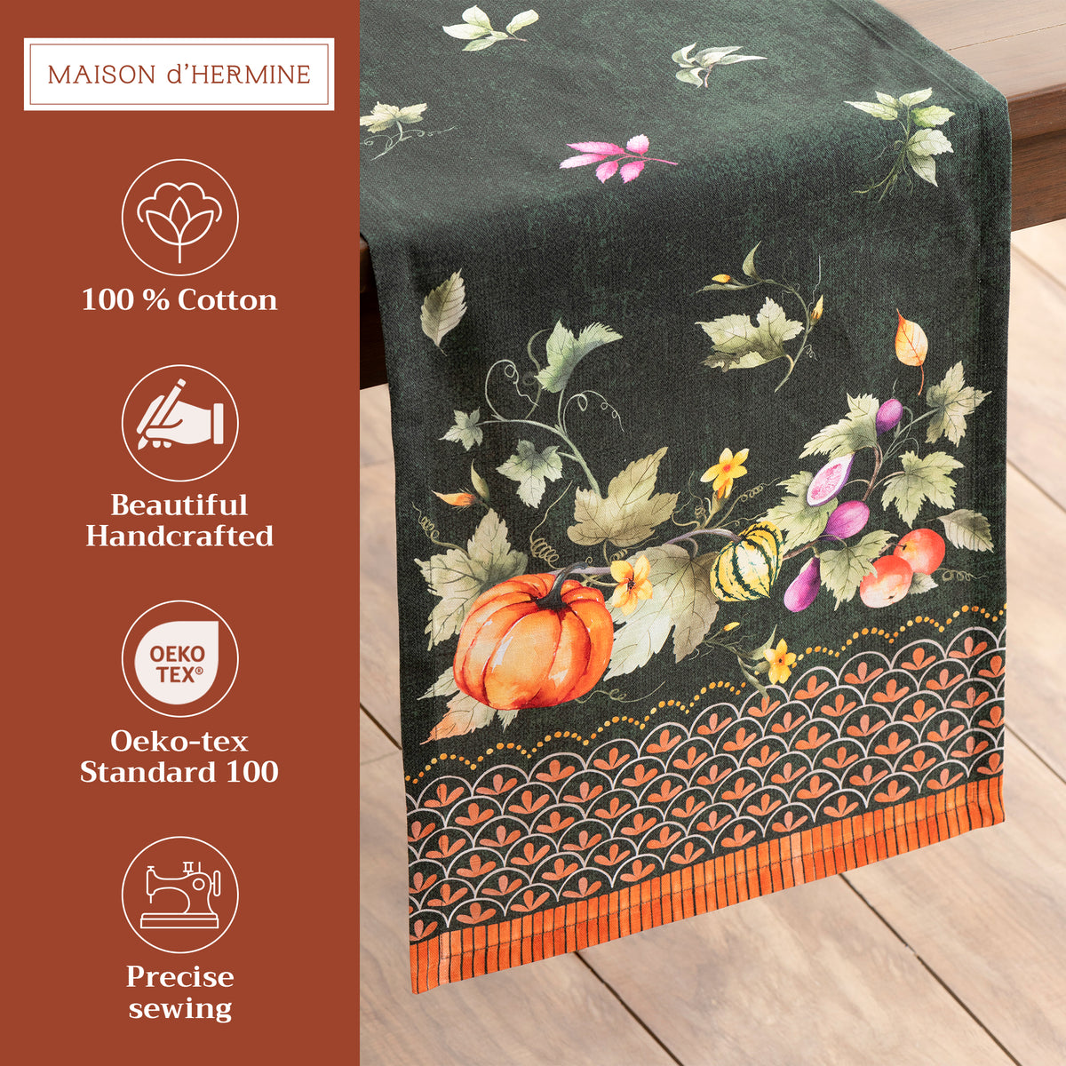 Pumpkin Garden Table Runners
