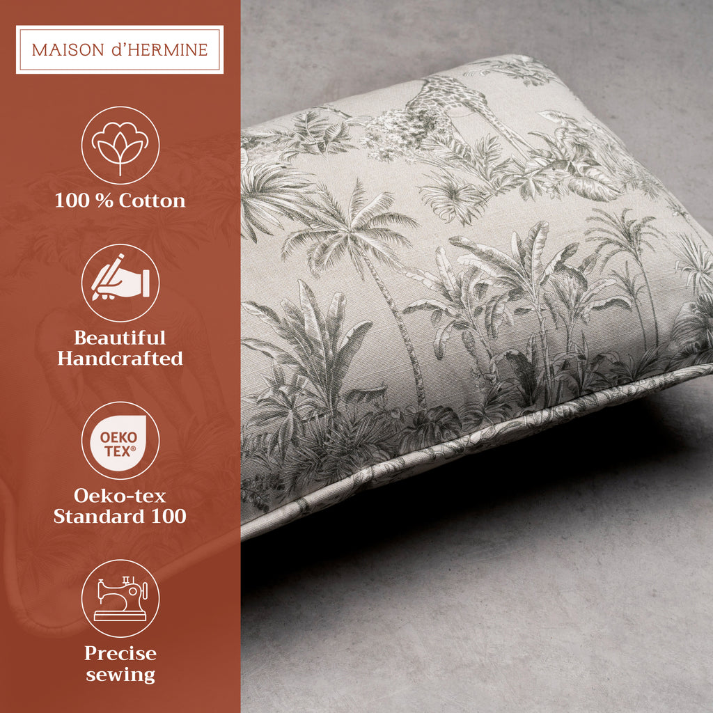 Savana Jouy Throw Pillow Covers