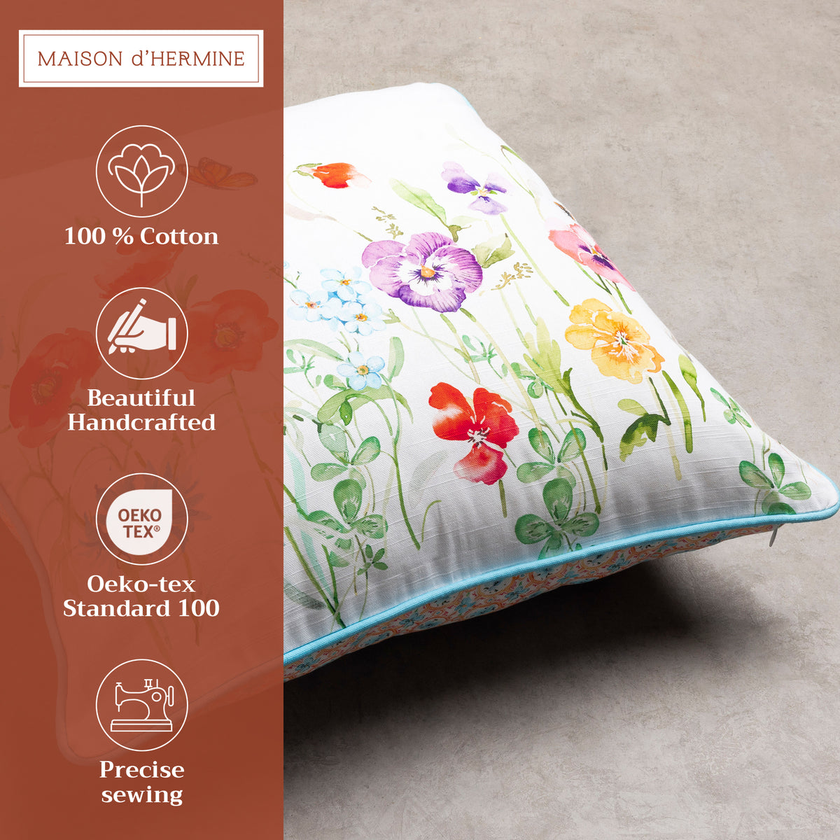 Summer Whisper Throw Pillow Covers