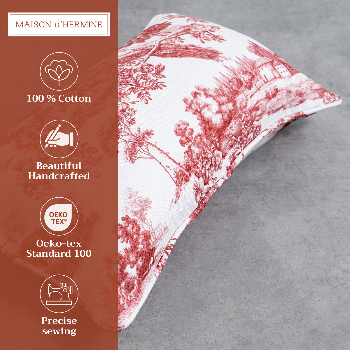 Trianon Throw Pillow Covers