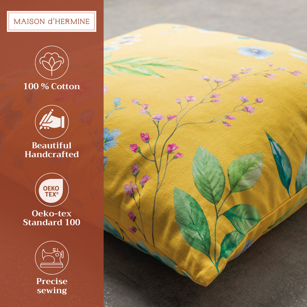 Artist Garden Throw Pillow Covers