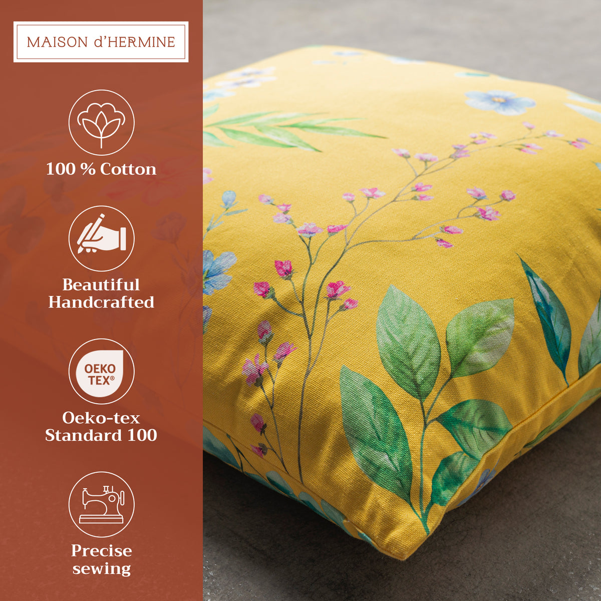 Artist Garden Throw Pillow Covers