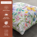 Artist Garden Throw Pillow Covers