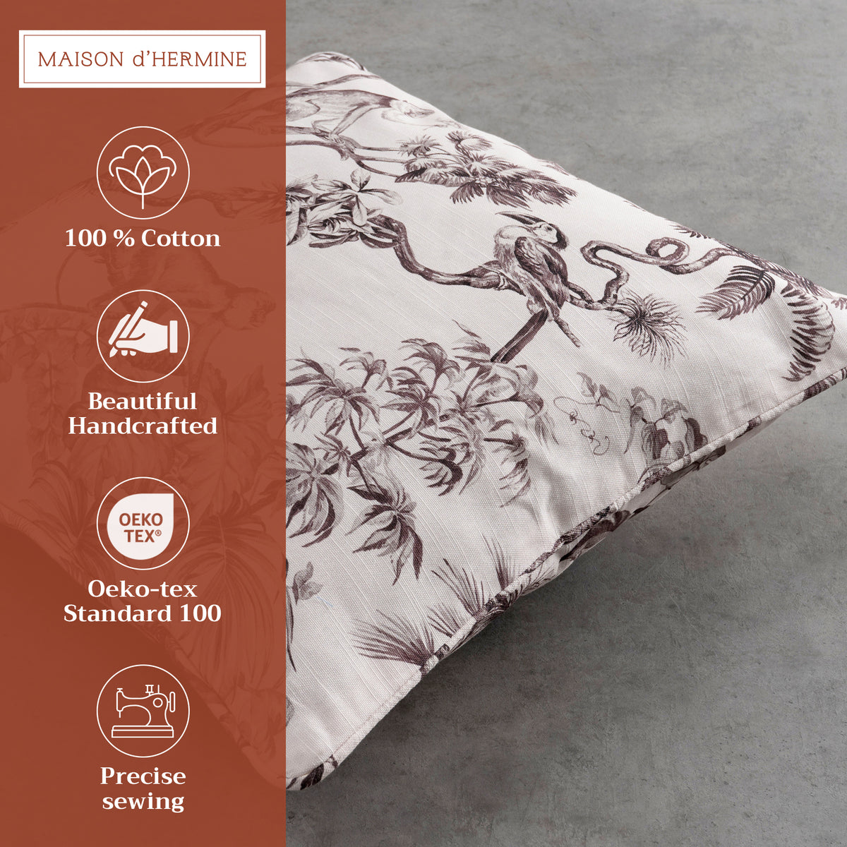 Bonobo Throw Pillow Covers