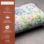 Artist Garden Throw Pillow Covers