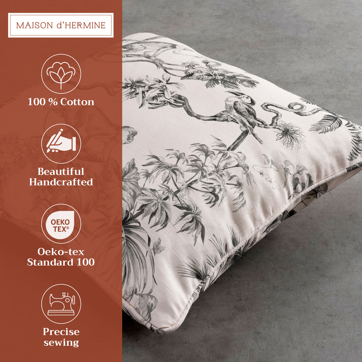 Bonobo Throw Pillow Covers