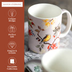 Equinoxe - Grey Fine Bone China Coffee Mugs