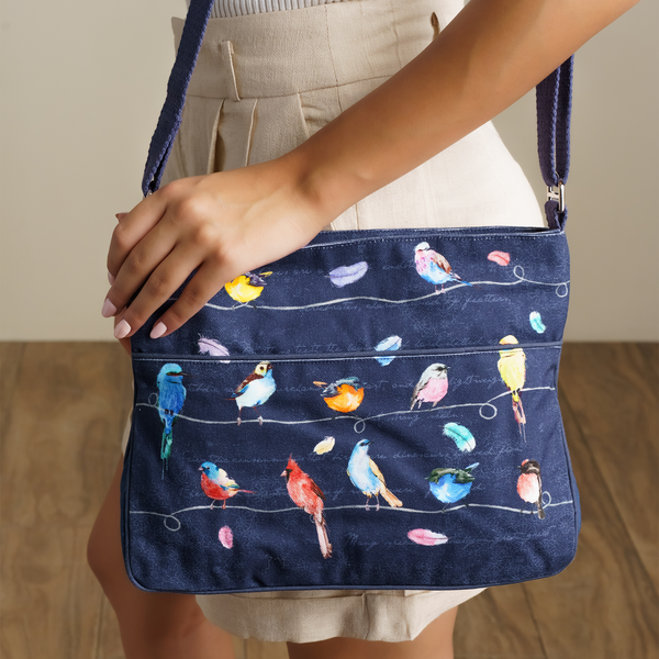 Birdies on Wire Cross Body Bags