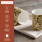 Lakshmi Fine Bone China Coffee Mugs