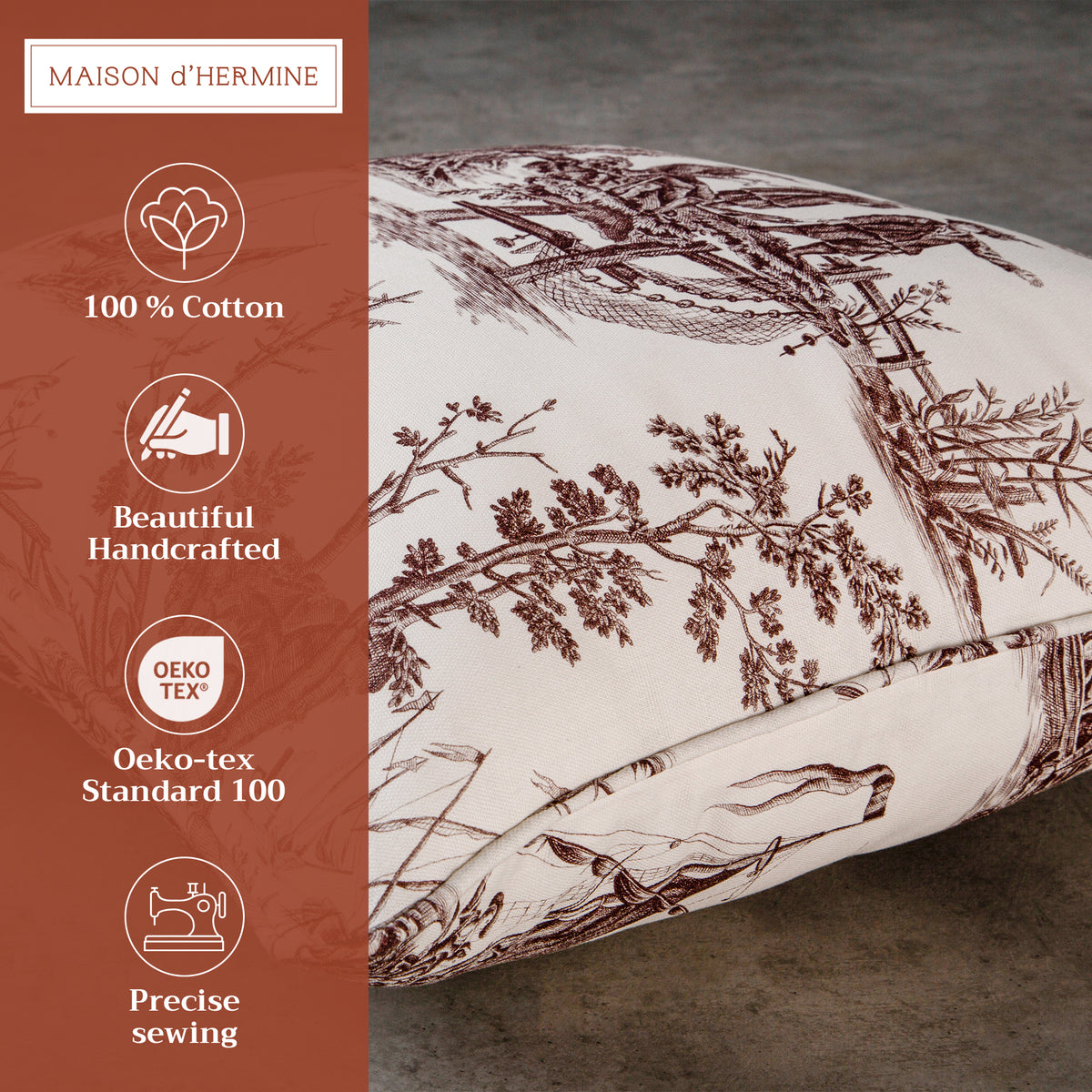 Calais Throw Pillow Covers