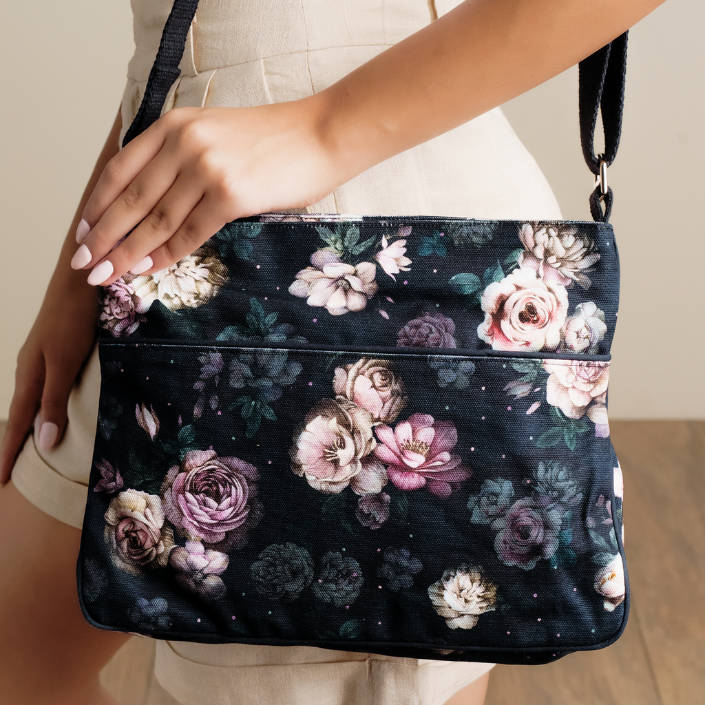 Moody Florals Cross Body Bags